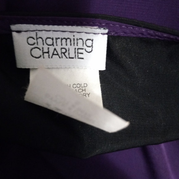 Charming Charlie Women's Purple Dress Size Small - Picture 2 of 4